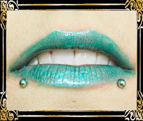 Siren Lip Gloss Ocean Teal Turquoise Glitter Lip Glaze Etsy