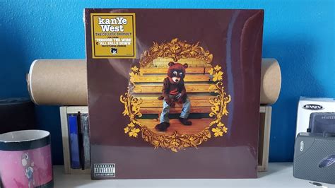 Kanye West College Dropout Vinyl Unboxing Youtube