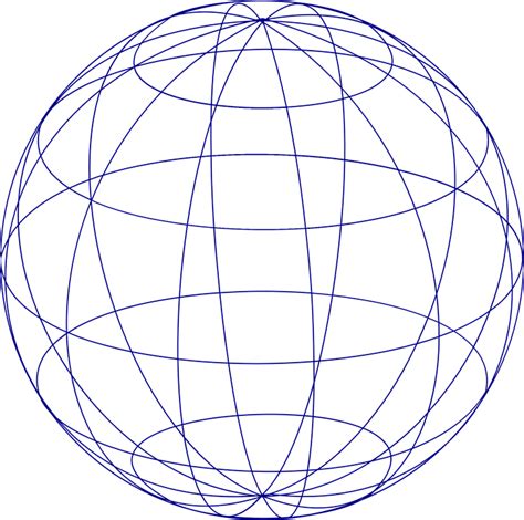 Sphere Globe Grid Free Vector Graphic On Pixabay