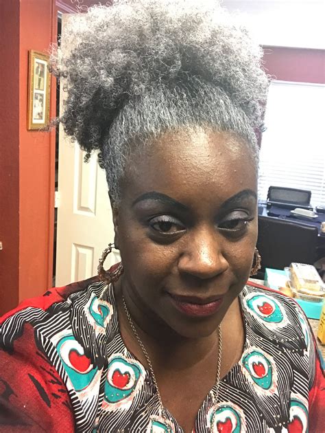 Pin By Gemeya Abel On Gorgeous Gray Hair African