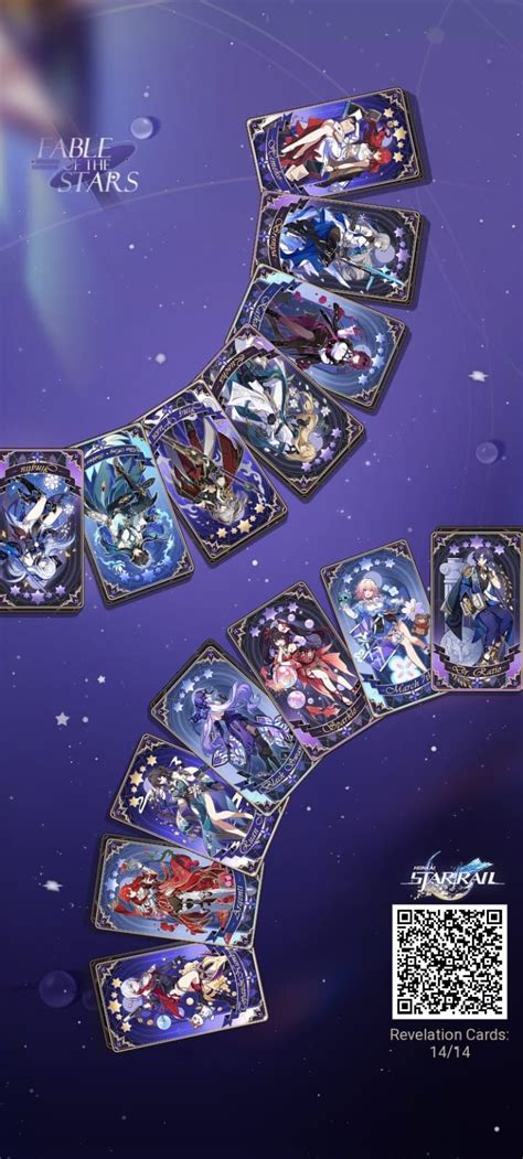 Fable Of The Stars Honkai Star Rail Web Event Full Card Index