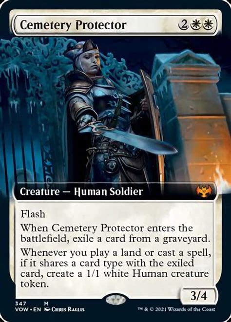 Cemetery Protector Extended Art Mtg Rocks