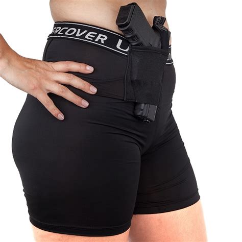 Womens Front Carry Concealment Shorts By Undertech Undercover