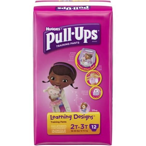 Huggies Pull Ups Learning Designs 2t 3t Training Pants 12 Ct King