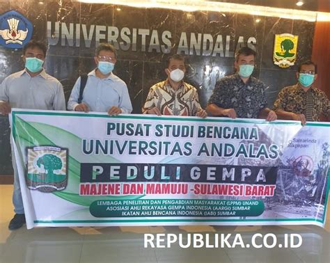 Universitas Andalas Buka Klinik Kontruksi Gempa Mamuju Republika Online