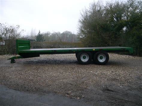 Used Fraser L26t Flatbed Trailer For Sale At Lbg Machinery Ltd