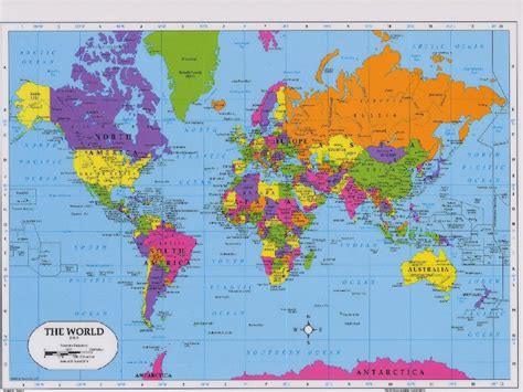 The World Map Of The United States Usa Map 2018