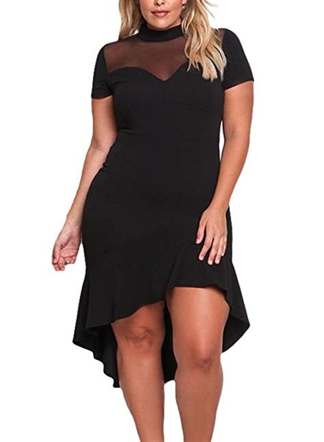 11 Plus Size Short Black Dresses For Fashionable Outfits Page 5 Of 12