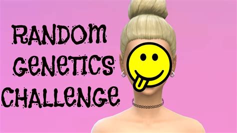 The Sims 4 Random Genetics Challenge Cas Youtube