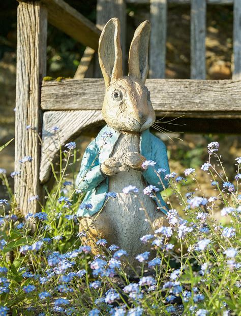 Peter Rabbit Bronze Garden Sculpture Shop Robert James Workshop