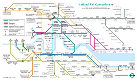 Map Of London Rail Lines United States Map