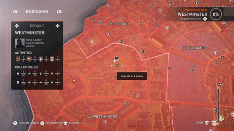 Assassins Creed Syndicate Secrets Of London Map