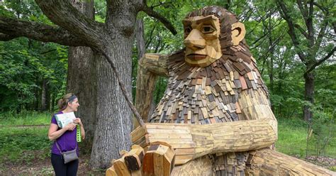 5 Things To Know About The Morton Arboretums Giant Trolls