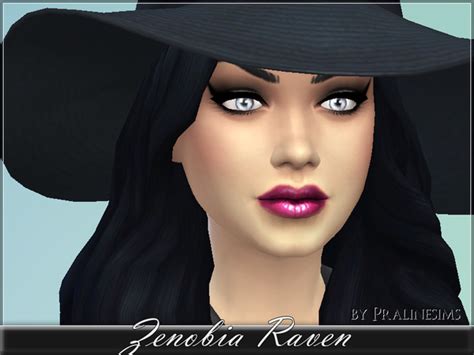 Zenobia Raven By Pralinesims Sims 4 Sims