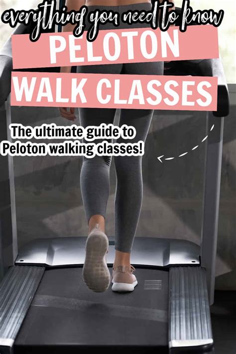 Peloton Walking Classes