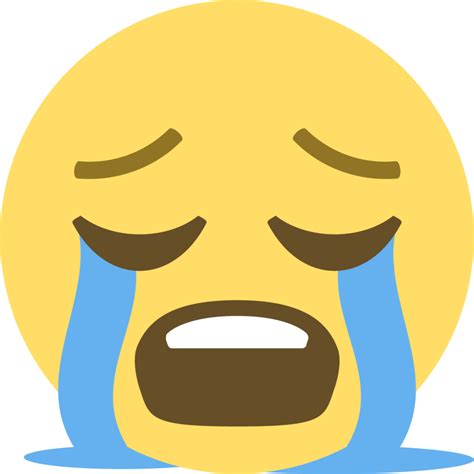 Loudly Crying Face Emoji Download For Free Iconduck