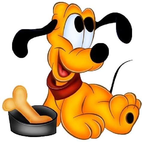 Disney Pluto The Dog Cartoon Clip Art Images On A Transparent