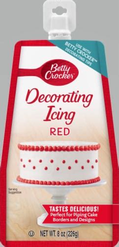 Betty Crocker Decorating Icing Red 8 Oz Frys Food Stores