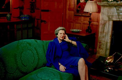 Theresa May Gets Her Annie Leibovitz Moment The New York Times