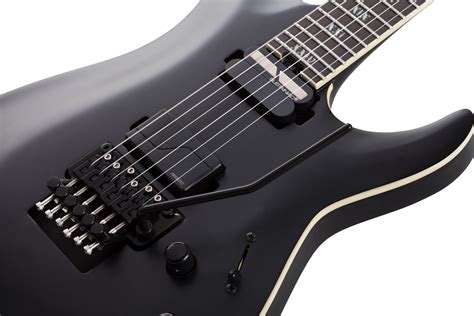 Schecter Diamond Series C 1 Fr S Sls Evil Twin Satin Black 6 String Electric Guitar
