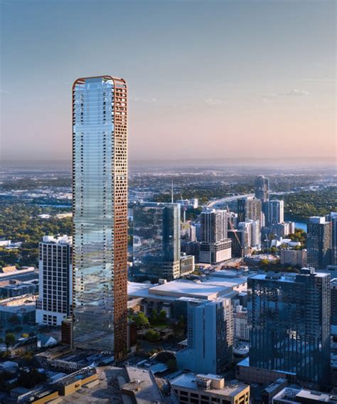 Wilson Tower Austin Hks Diseña El Rascacielos Más Alto De Texas
