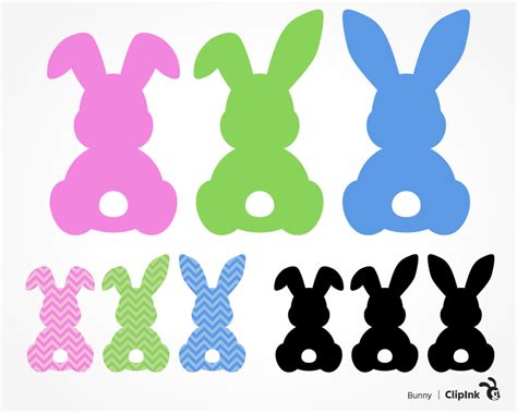 Bunny svg, Easter bunnies svg | svg, png, eps, dxf, pdf | ClipInk