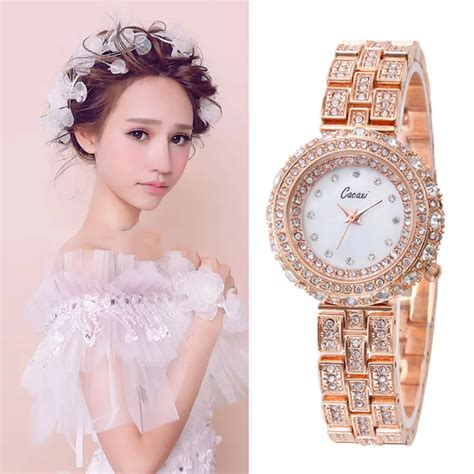 Cacaxi Luxury Women Watches Famous Brand Ladies Quartz Diamond Watch