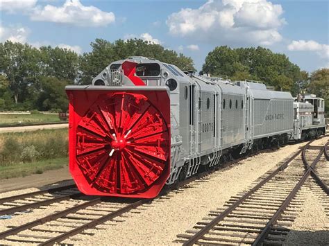 Rotary Snow Plow To Be Unveiled Illinois Railway Museum