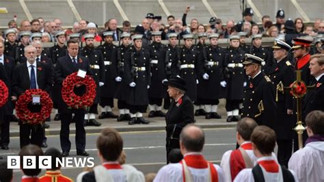 In Pictures Remembrance Sunday Bbc News