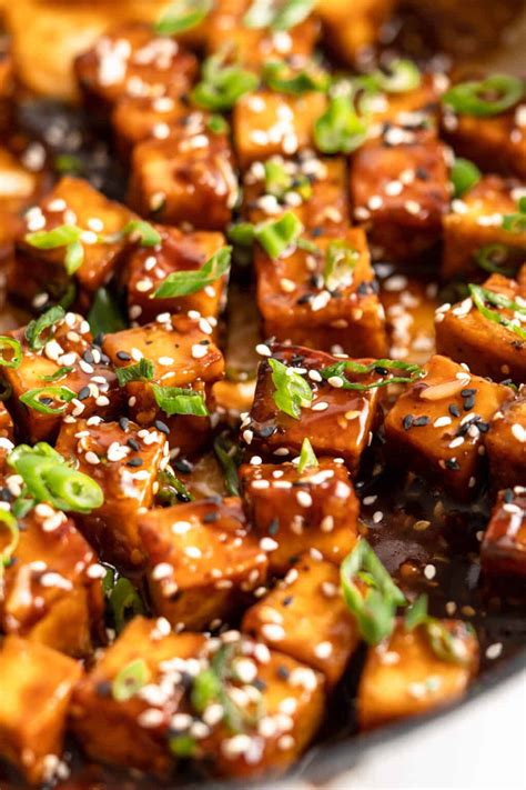 Easy Vegan General Tso Tofu Jessica In The Kitchen