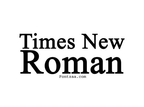 New Times Roman Font Fontzaa Fonts Free Download