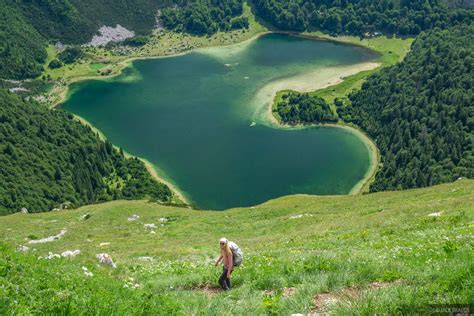 Hiking Above Trnovacko Lake Montenegro Mountain Photography By Jack