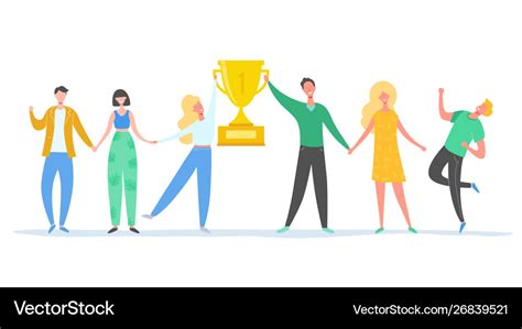 Team Success Concept Business Leader Royalty Free Vector