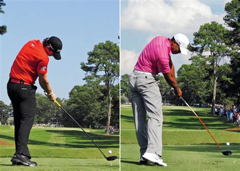 Swing Sequence Tiger Woods And Rory Mcilroy Instruction Golf Digest