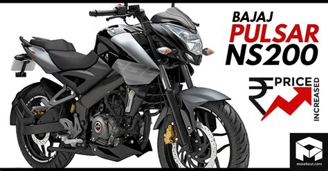 Vehicle body colour may differ from printed / digital photographs. Bajaj Pulsar NS200 Price Hiked for 4th Time Since its ...