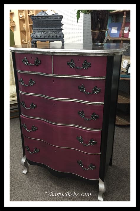 The Beaut Chest Drawers Finished With The Top Done In Unicorn Spit