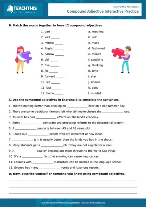 Proper And Common Adjectives Worksheet Adjectiveworksheets Net