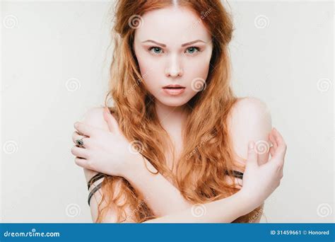 Sensual Redhead Girl Stock Image Image 31459661