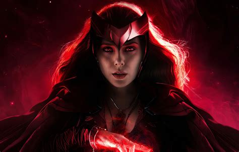Wallpaper Hero Marvel Scarlet Witch Scarlet Witch Elizabeth Olsen