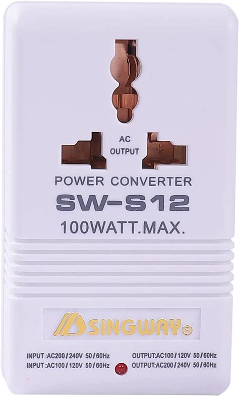 Power Converter 110v To 220v 100w Step Up Voltage