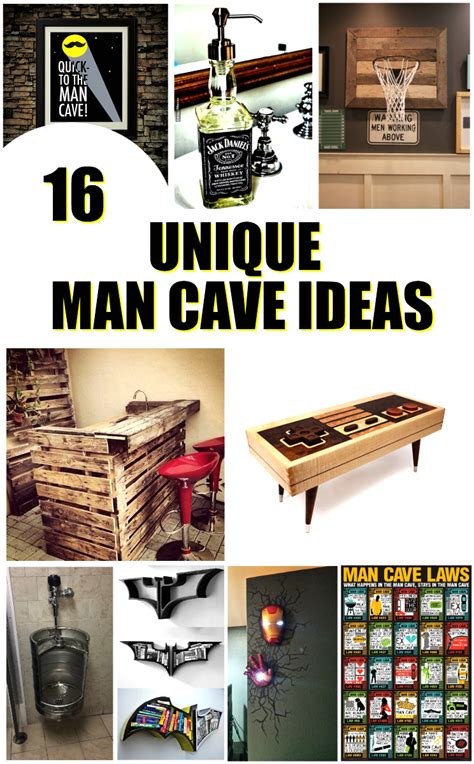 16 Unique Man Cave Ideas You Will Love