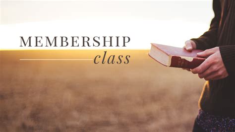 Membership Class Watermark Community Church