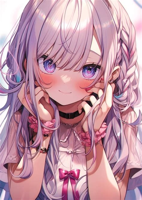 Cute Anime Girl Posters And Prints By Cute Anime Printler