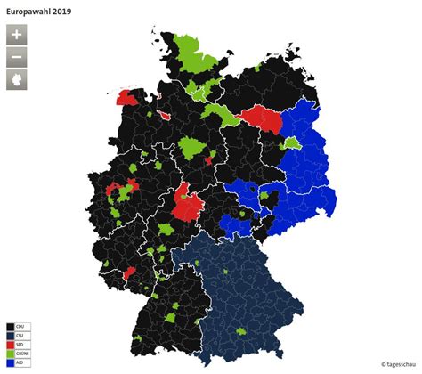 Die karte zeigt, wo sich das coronavirus besonders ausbreitet. Europawahl 2019