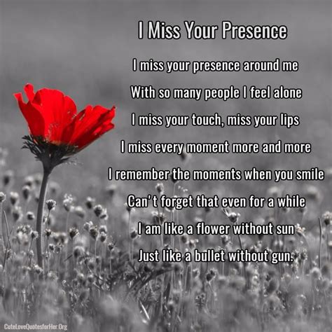 30 Missing You Love Poems for Her & Him To make Emotional (Pics)