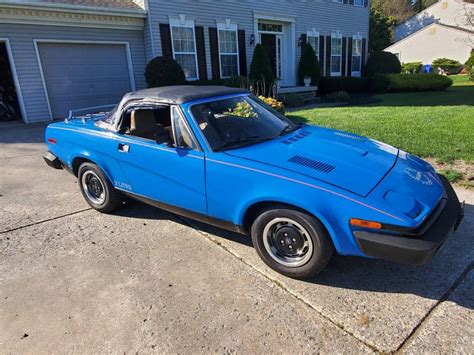 French Blue 1980 Triumph Tr7 For Sale