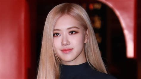 Blackpinks Rosé Got Itty Bitty Baby Bangs For The Cannes Film Festival