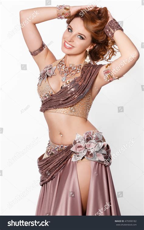Beautiful Arabian Bellydancer Sexy Woman Bellydance Foto De Stock