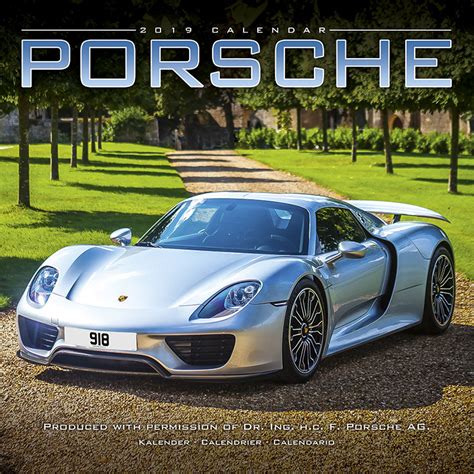 Eight races make up the provisional calendar of the 2021 porsche mobil 1 supercup. Porsche Kalender 2021 på Europosters.dk