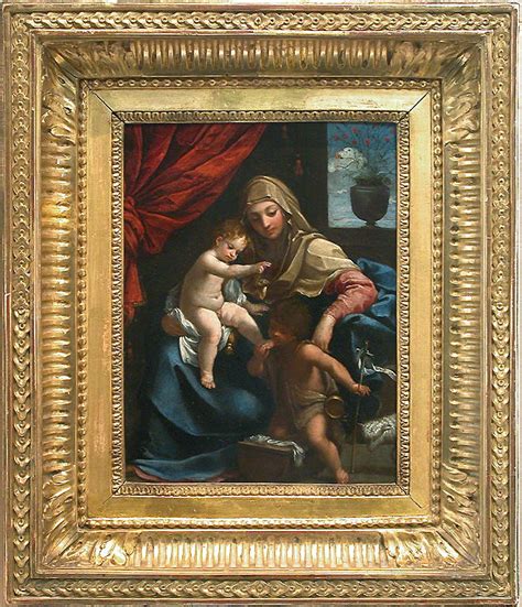 La Vierge l Enfant Jésus et saint Jean Baptiste Louvre Collections